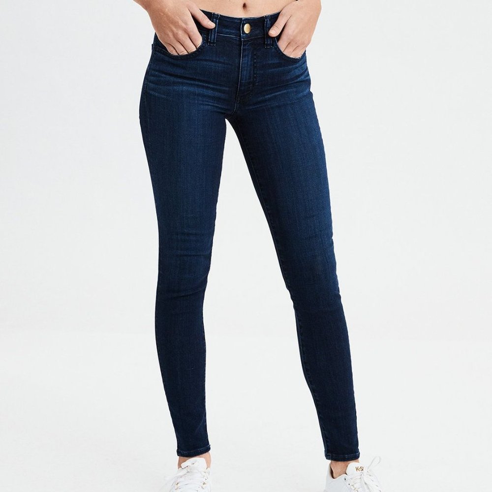 American Eagle high waisted skinny jeans